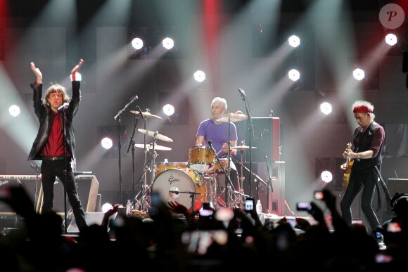 The Rolling Stones au Madison Square Garden à New York, le 12 décembre 2012.