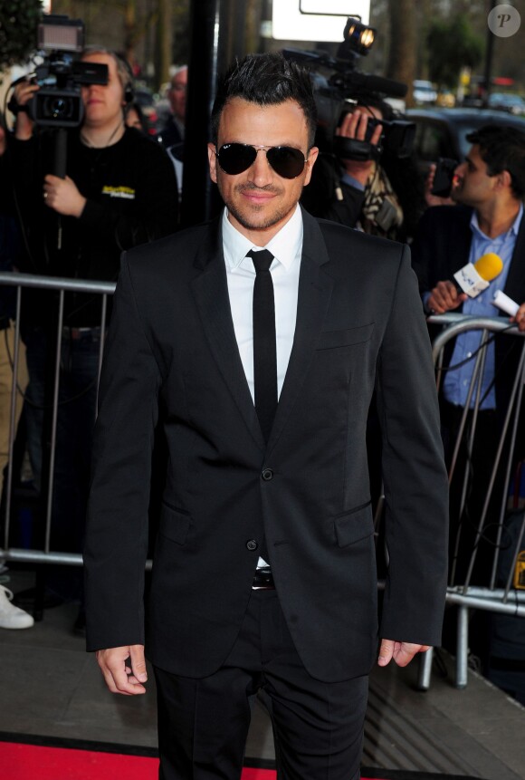 Peter Andre à Londres, le 16 avril 2013.