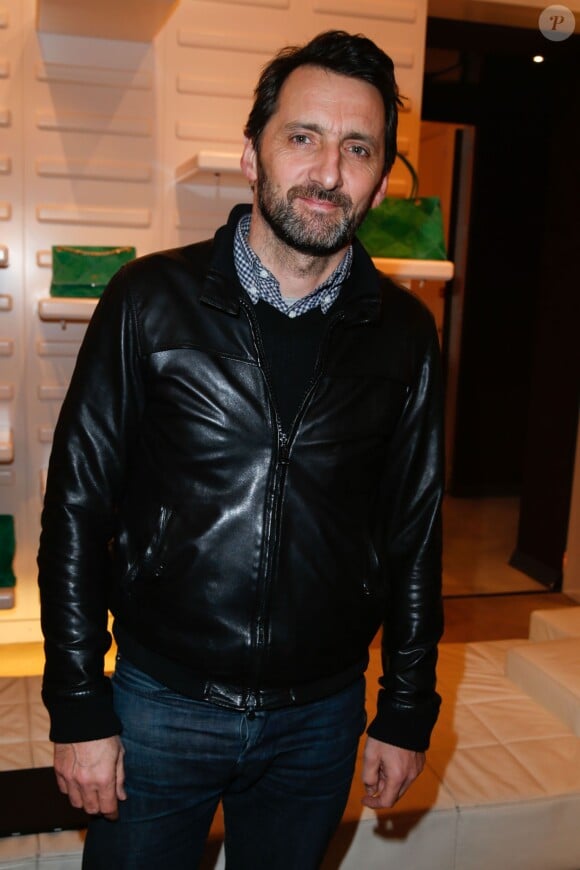 Xavier Veilhan lors de la soirée organisée par la Maison Roger Vivier célèbrant la sortie du livre "Le Paris du Tout-Paris" d'Alexandra Senes à Paris, le 4 février 2014.