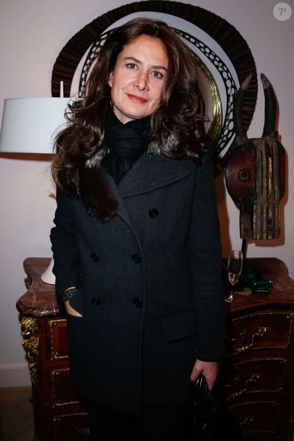 Caroline Sarkozy lors de la soirée organisée par la Maison Roger Vivier célèbrant la sortie du livre "Le Paris du Tout-Paris" d'Alexandra Senes à Paris, le 4 février 2014.