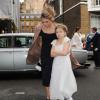 Cara Delevingne lors du Mariage de Chloe Delevingne et d'Ed Grant à Londres le 7 février 2014.