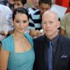 Bruce Willis et sa femme Emma Heming - Première de "Red 2" à Londres le 22 juillet 2013.