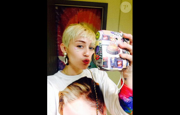 Miley Cyrus en pleines répétitions pour sa grande tournée, Bangerz Tour, prévue pour débuter le 14 février 2014.