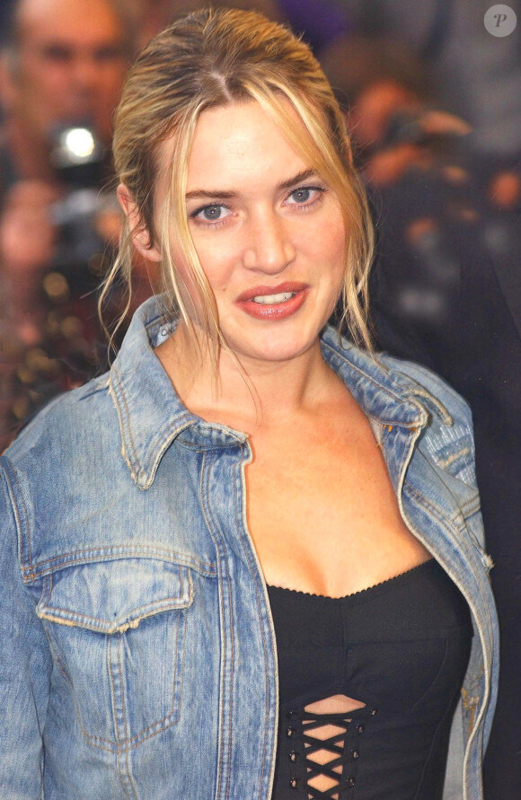 Kate Winslet à Edimbourg le 20 août 2001.