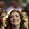 Nathalie Kosciusko-Morizet lors de son 1er grand meeting au gymnase Japy, dans le cadre des prochaines élections municipales à Paris le 10 février 2014