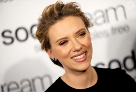 Scarlett Johansson, à New York le 10 janvier 2014.
