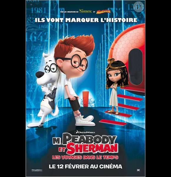 Affiche du film M. Peabody & Sherman.
