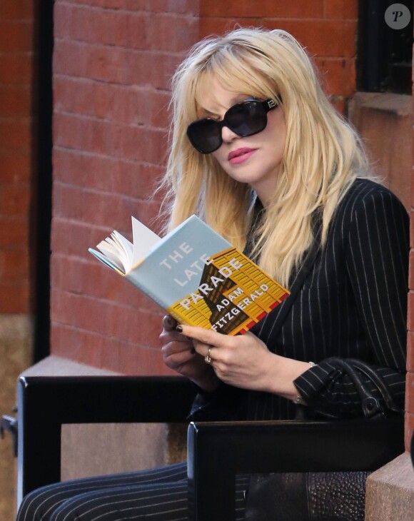 Courtney Love dans les rues de New York, le 24 septembre 2013.