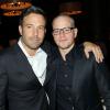 Ben Affleck et Matt Damon à New York le 9 octobre 2012.