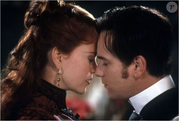 Nicole Kidman et Ewan McGregor, stars de Moulin Rouge, film de Baz Luhrmann.