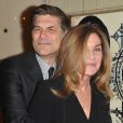 Georges Corraface et sa femme Rosalie - Gala d'enfance majuscule au profit de l'enfance maltraitée à la salle Gaveau à Paris le 25 février 2013.