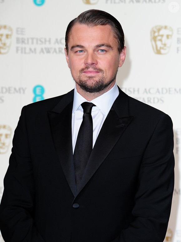 Leonardo DiCaprio est reparti bredouille des BAFTA le 16 février 2014 à Londres.