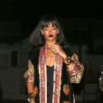Rihanna se rend dans un restaurant de Los Angeles, le 16 février 2014.