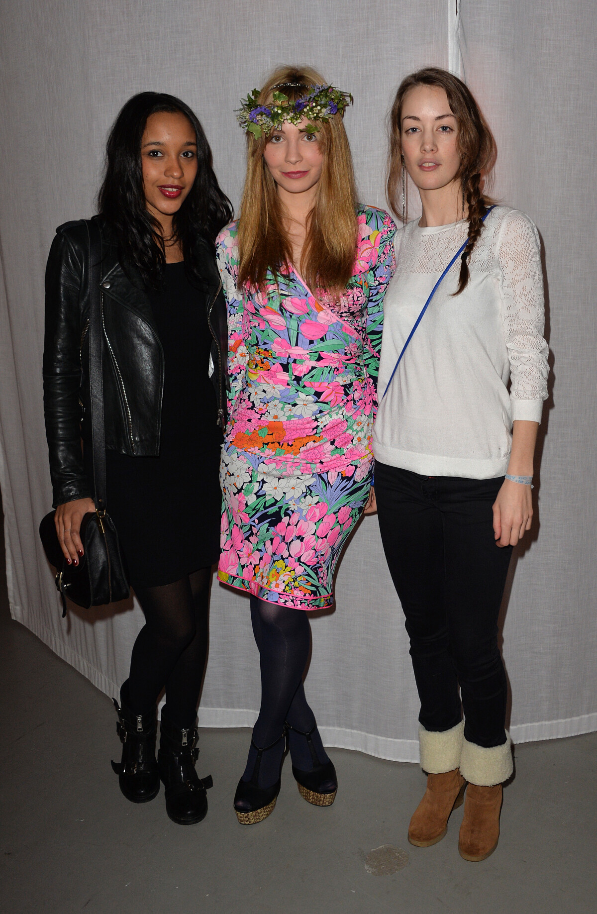 Photo : Aude Forget, Alix Benezech et Juliette Besson assistent au ...