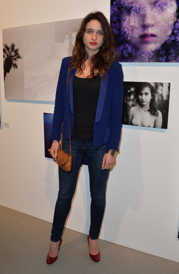 Clara Ponsot assiste au lancement du parfum Anaïs Anaïs Premier Délice de Cacharel au Palais de Tokyo. Paris le, 14 février 2014.
