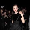 Emma Watson arrive à la soirée des ELLE Style Awards à Londres, le 18 février 2014.