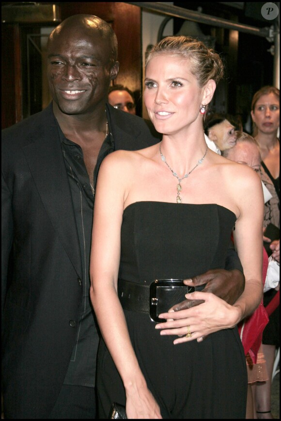 Le couple Heidi Klum et Seal brille lors d'une soirée en 2007