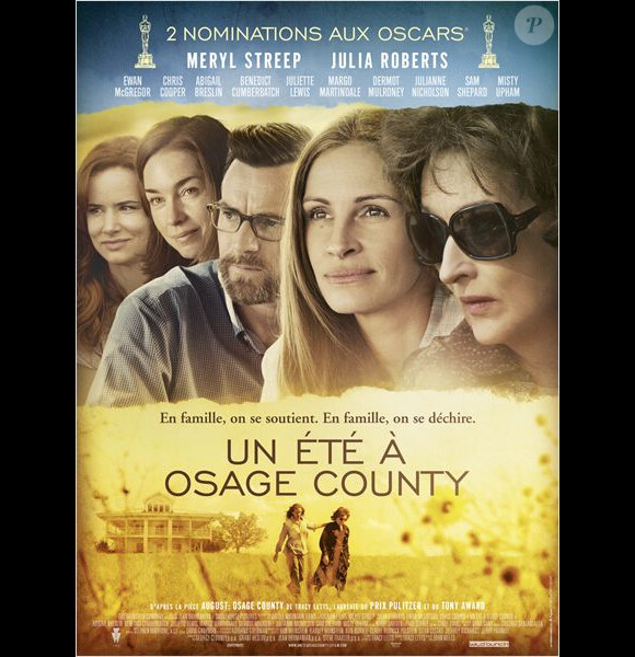 Affiche du film Un été à Osage County, en salles le 26 février 2014