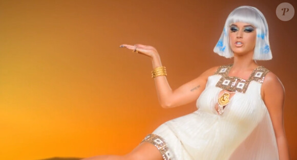 Katy Perry dans le clip de son titre "Dark Horse", dévoilé le 20 février 2014.
