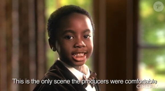 Chiwetel Ejiofor dans 12 Years A Slave - Les favoris aux Oscars 2014 parodiés par des enfants.