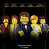 Affiche parodiée d'American Bluff par les LEGO pour les Oscars 2014.