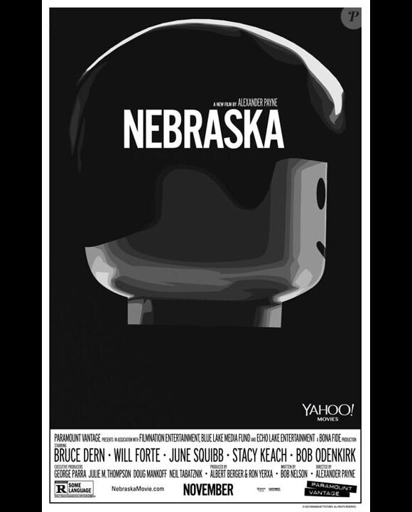 Affiche parodiée de Nebraska par les LEGO pour les Oscars 2014.