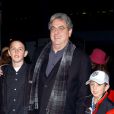 Harold Ramis et ses enfants au Ziegfield Theatre, New York, le 3 décembre 2012.
