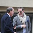 Chris O'Neill à New York le 23 février 2014, lors d'un déjeuner avec le roi Carl XVI Gustaf de Suède et la reine Silvia.