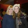 Exclusif - Chantal Ladesou et une amie lors du spectacle de Chantal Ladesou à l'Olympia à Paris, le 22 février 2014