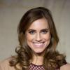 Allison Williams lors du défilé Christian Dior à Paris le 20 janvier 2014