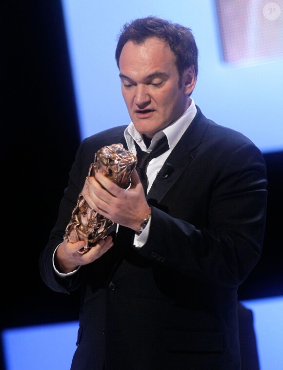 Quentin Tarantino aux César 2011.
