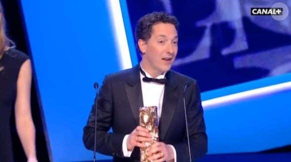 Guillaume Gallienne, meilleur premier film lors de la cérémonie des César 2014.