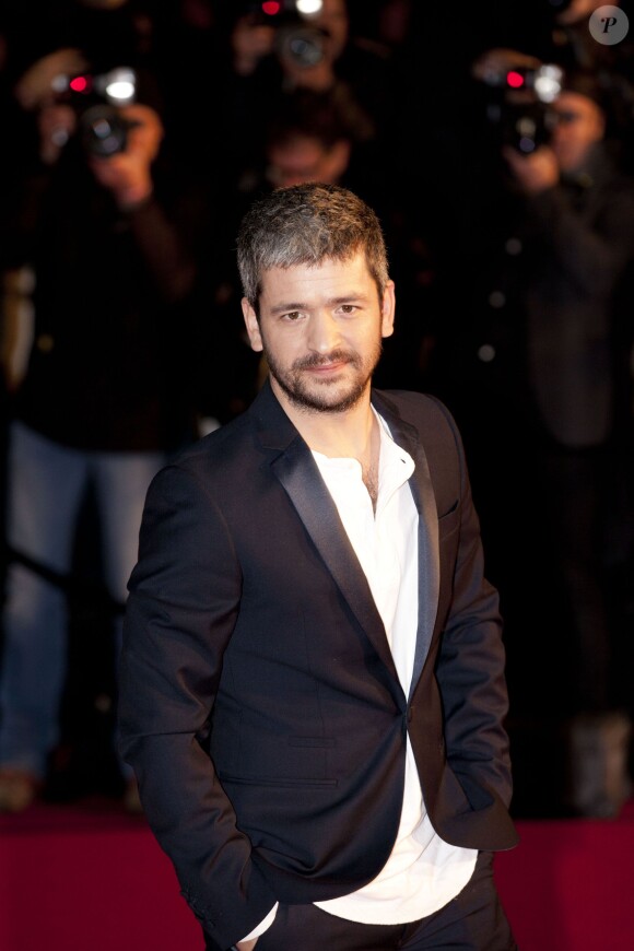 Le chanteur Gregoire à la 15e édition des NRJ Music Awards à Cannes. Le 14 décembre 2013.