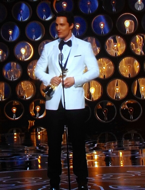 Matthew McConaughey, sacré meilleur acteur aux Oscars 2014.