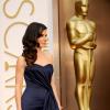 Sandra Bullock, habillée par Alexander McQueen, lors de la 86e cérémonie des Oscars à Hollywood, le 2 mars 2014.
