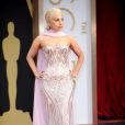 Lady Gaga, en Atelier Versace, à la 86e cérémonie des Oscars à Hollywood, le 2 mars 2014.