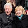 Bill Clinton et Hillary Clinton à la cérémonie d'investiture du nouveau maire, Bill de Blasio, le 1er janvier 2014.