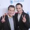 Victor Voronov et Johnny Weir à la 23e cérémonie des Annual GLAAD Media Awards à New York, le 24 mars 2012.