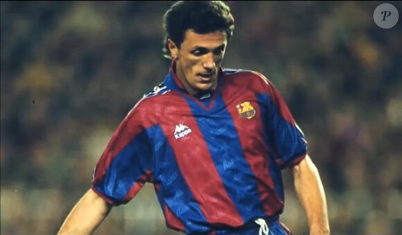 Gheorghe Popescu sous les couleurs du FC Barcelone