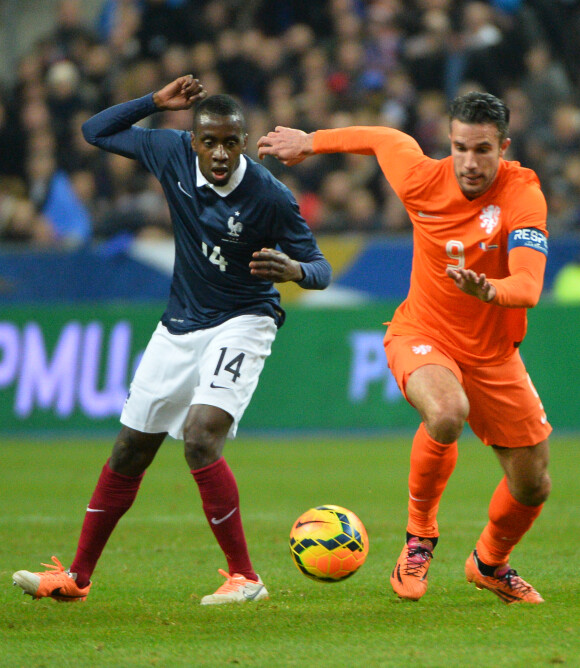 Robin Van Persie lors du match amical France contre Pays-Bas au Stade de France à Saint-Denis le 5 mars 2014.