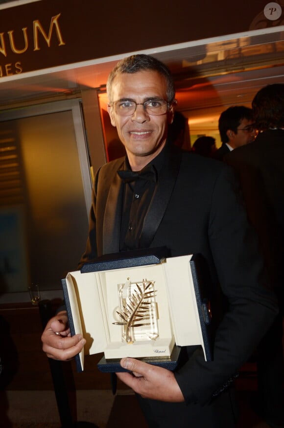 Abdellatif Kechiche sur la Plage Magnum lors du 66e Festival du Film de Cannes 2013, le 26 Mai 2013.