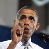Barack Obama s'exprime face aux étudiants de Coral Reef, à Miami en Floride, le vendredi 7 mars 2014.