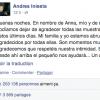 Message Facebook d'Andrés Iniesta après la fausse couche de son épouse, le 9 mars 2014.
