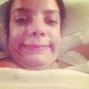 Lily Allen s'offre un selfie sur Instagram. Mars 2014.
