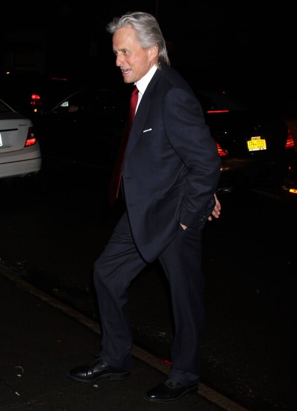Michael Douglas à New York le 17 janvier 2011.