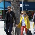 Elizabeth Olsen et Boyd Holbrook à New York le 30 avril 2013