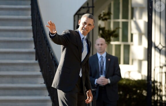 Barack Obama à la Maison Blanche. Washington, le 10 mars 2014.