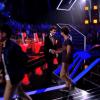 Deuxième battle entre Fréro Delavega et Quentin dans "The Voice 3" sur TF1 le samedi 15 mars 2014.
