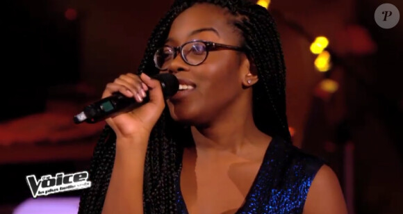 Battle entre Lioan et Margie dans "The Voice 3" sur TF1 le samedi 15 mars 2014.