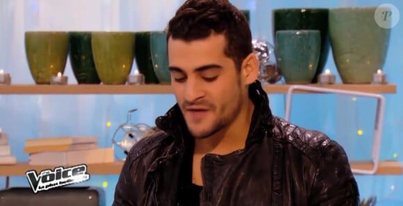 Battle entre Bruno Moreno et Jérémy Ichou dans "The Voice 3" sur TF1 le samedi 15 mars 2014.